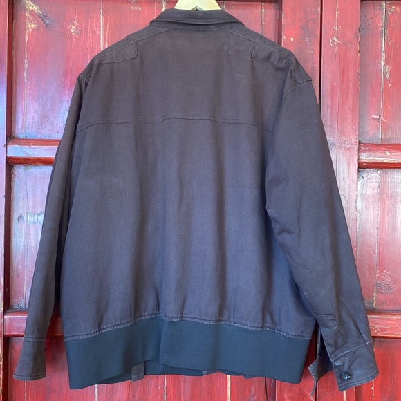 Vintage Rocawear choclate brown denim jacket.3XL - Picture 6 of 7